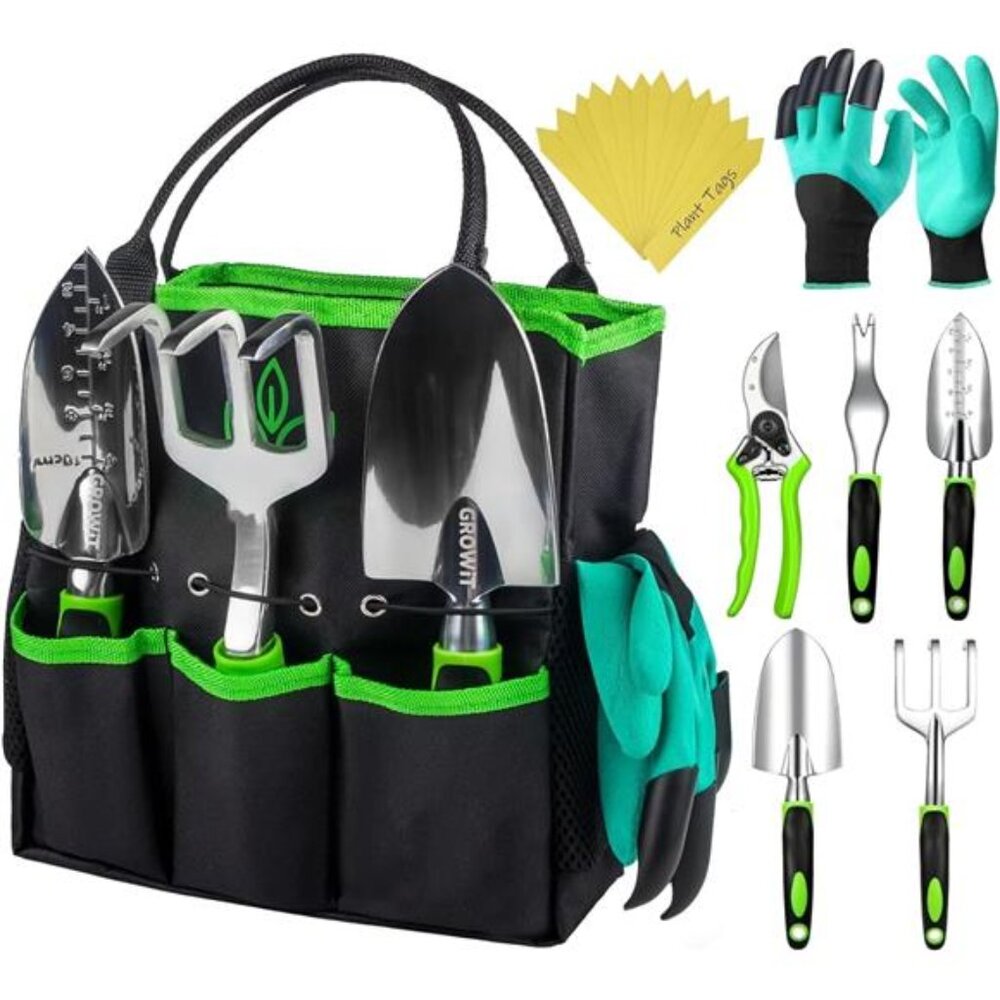 Heavy Duty Gardening Tools - 22-Piece Gardening Gifts for Women, Men, Durable